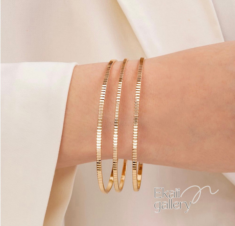 النگو ۲ میل آبکاری شمش طلا اکاتی