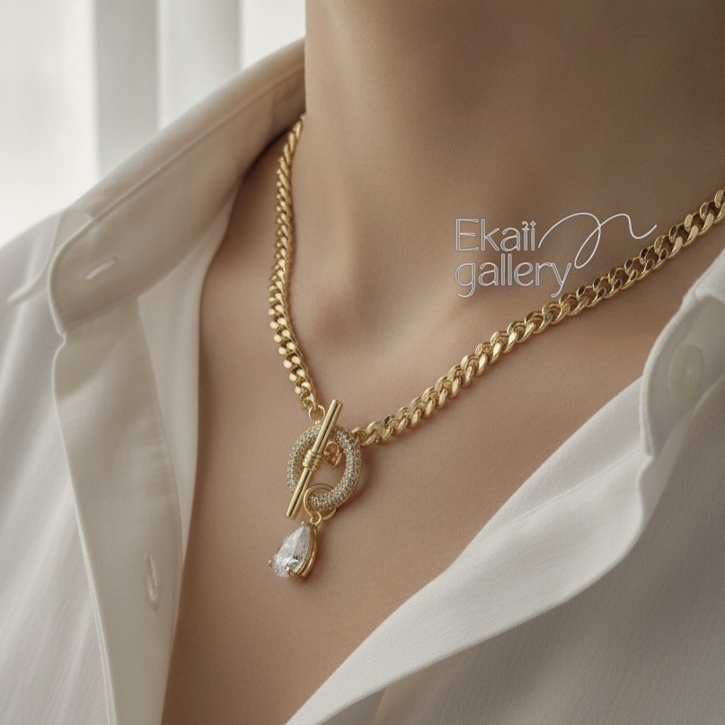 گردنبند هرمس از برند با كيفيت my accessory