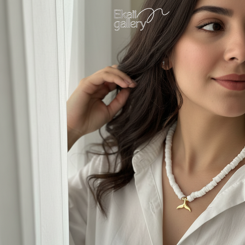 گردنبند تابستونی سیلیکونی برند زارا