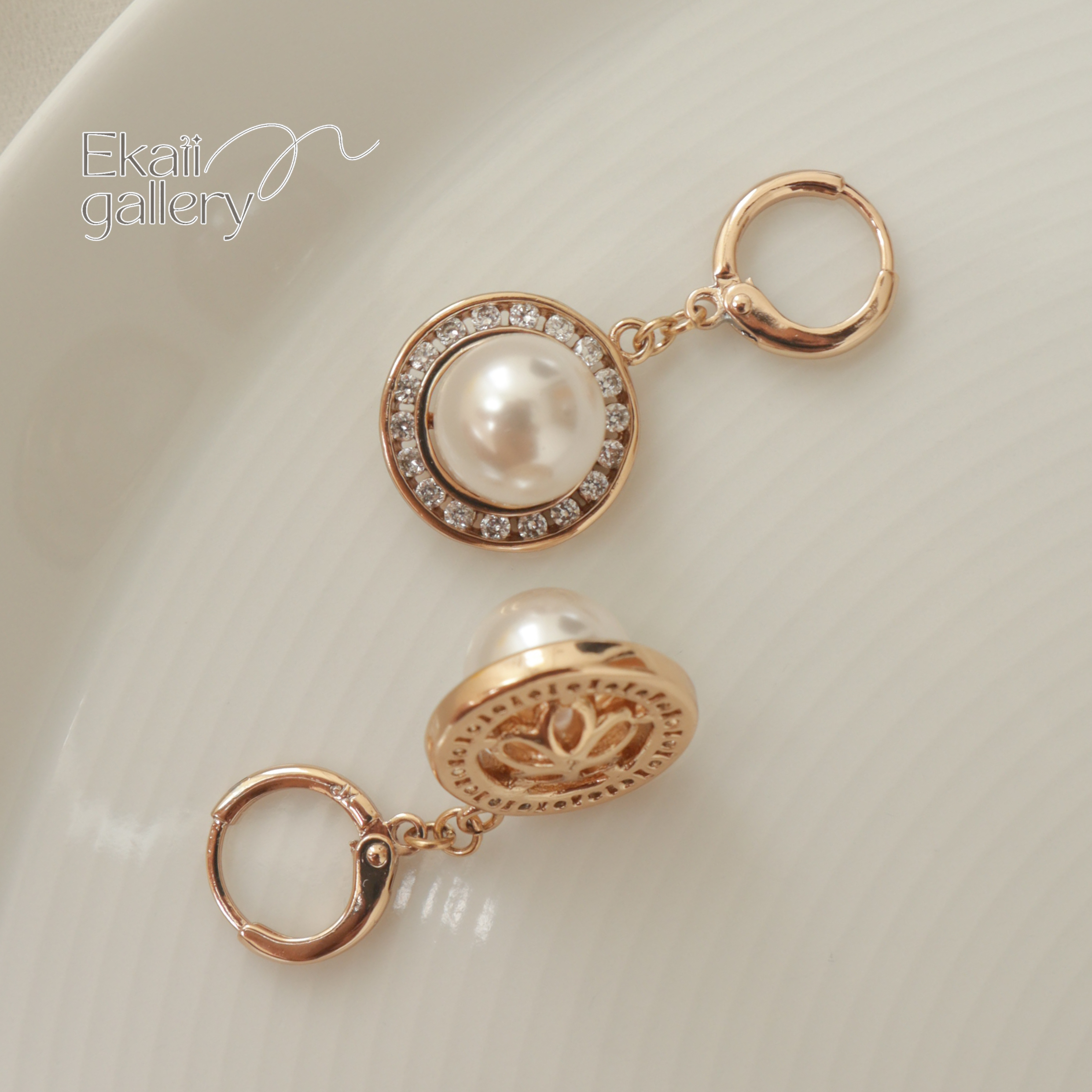 گوشواره طرح مروارید برند ژوپینگ